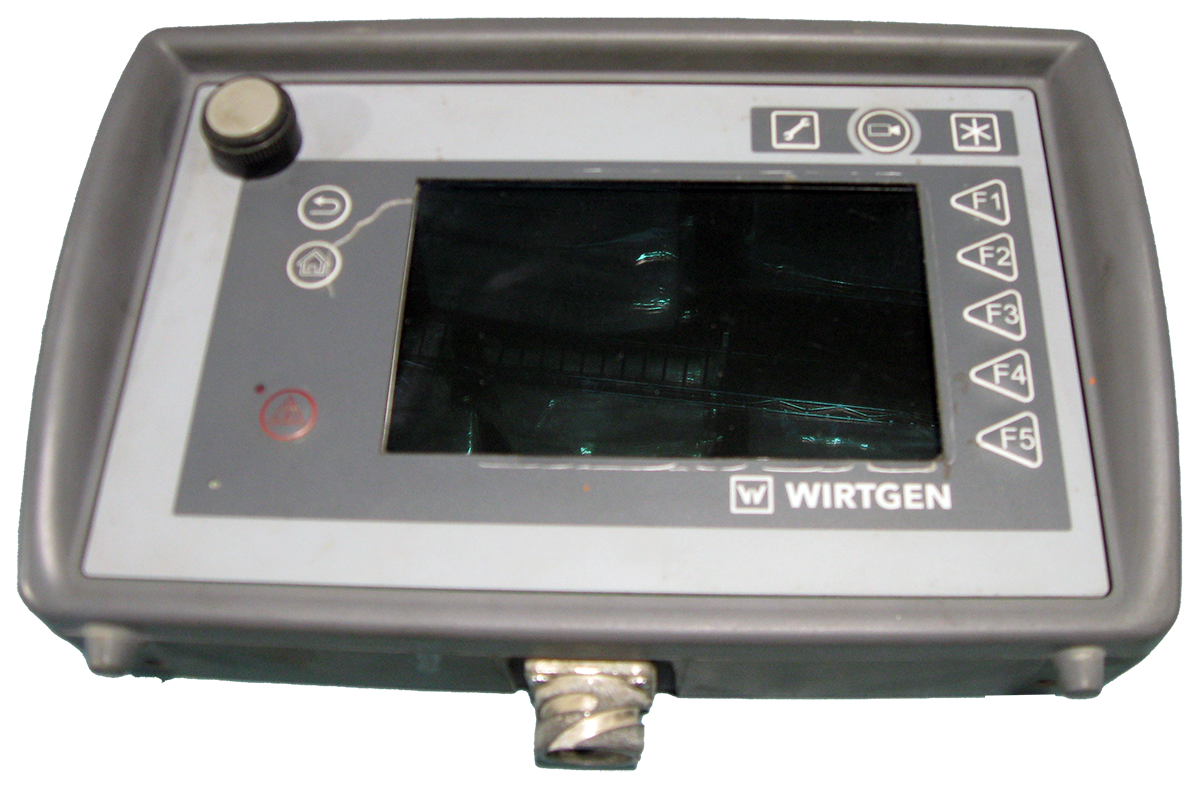 wirtgen machinery display repair